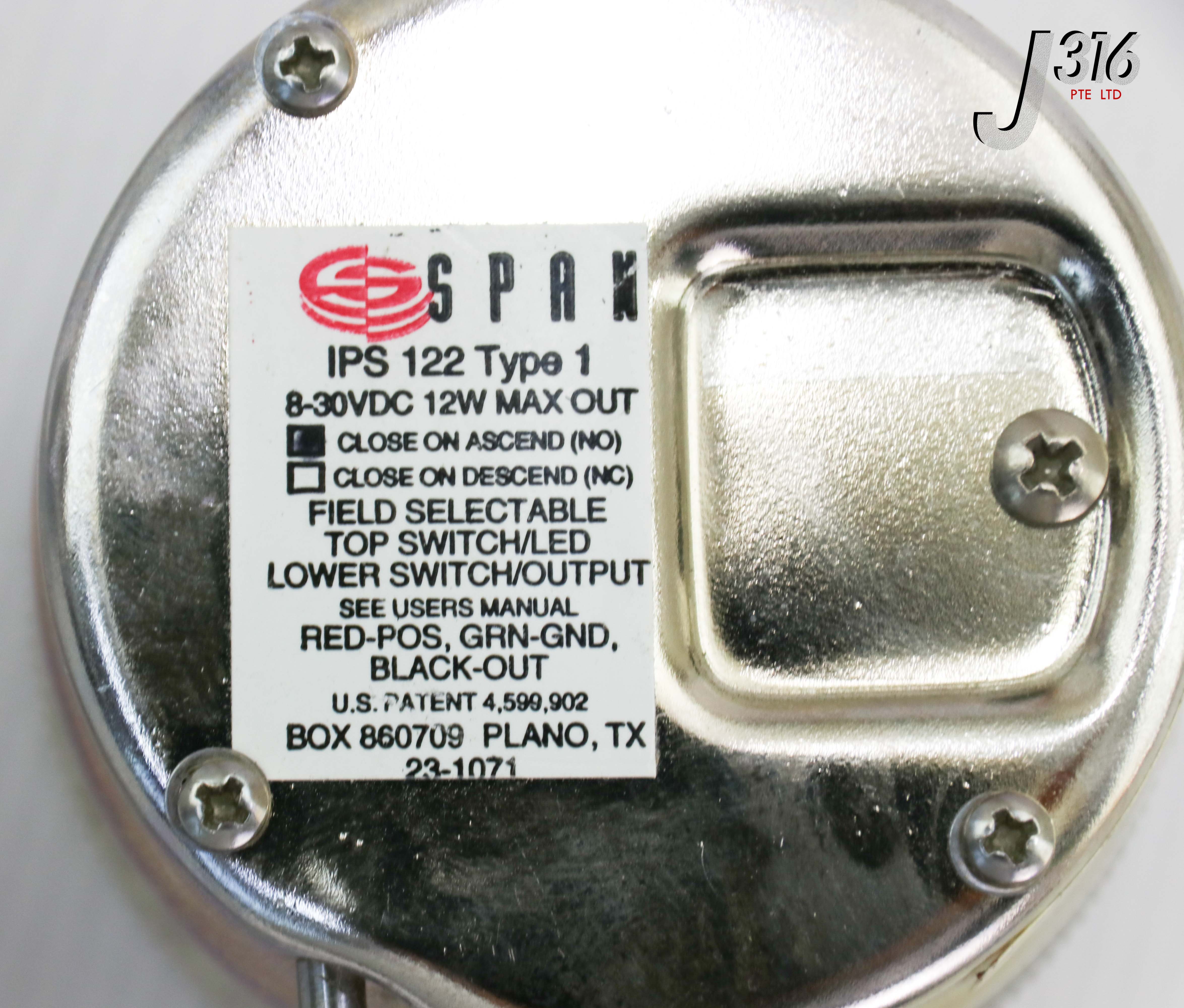 18738 SPAN PRESSURE GAUGE IPS 122 TYPE 1 W/ ASSY 01-0121-C | eBay